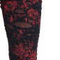 Legging Rojo y Negro