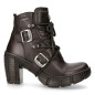 LUXOR Black New Rock Booties LUXOR Black New Rock Booties