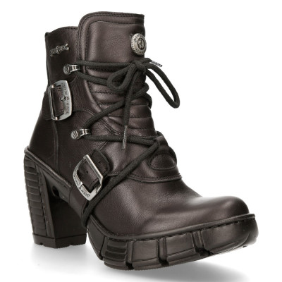 Black Gothic New Rock Booties
