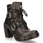 LUXOR Black New Rock Booties LUXOR Black New Rock Booties