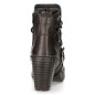 LUXOR Black New Rock Booties LUXOR Black New Rock Booties
