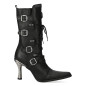 Botas New Rock Negras con Cordones Botas New Rock Negras con Cordones