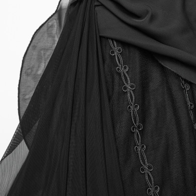 Vestido Largo Gótico-Romántico"Elvira"