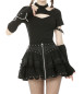 Saia com folhos "Belladonna