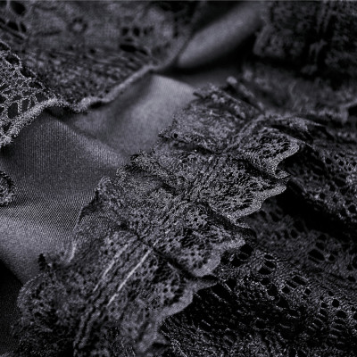 Belladonna" Ruffled Skirt