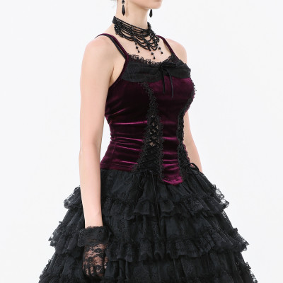 Top en velours