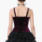 Velvet "velour" top