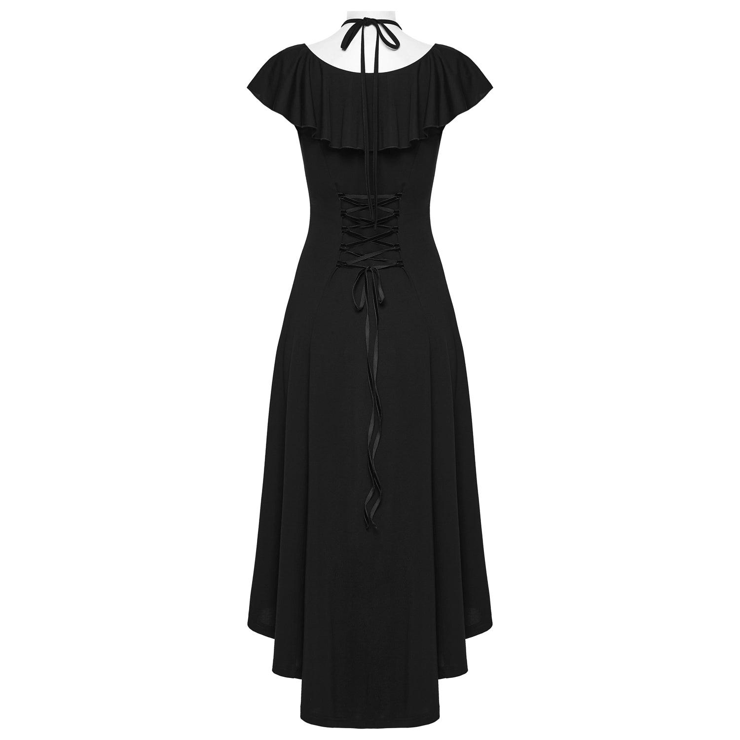 Vestido  Midi Asimétrico con Cut-outs