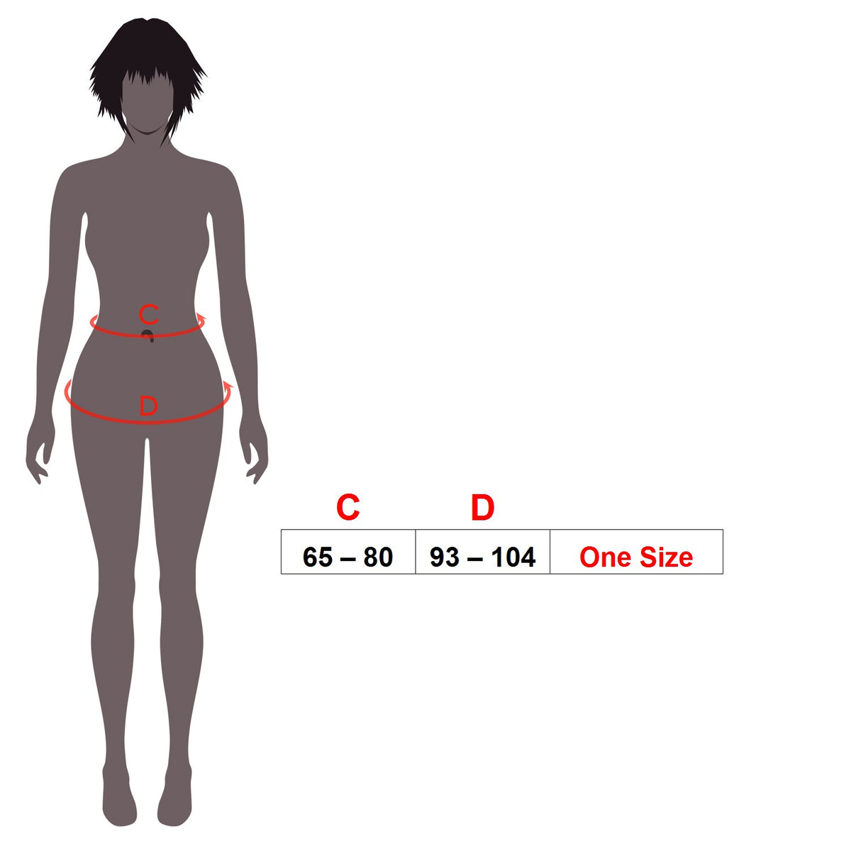 Tabla de medidas de las medias de rejilla con flores laterales, talla única