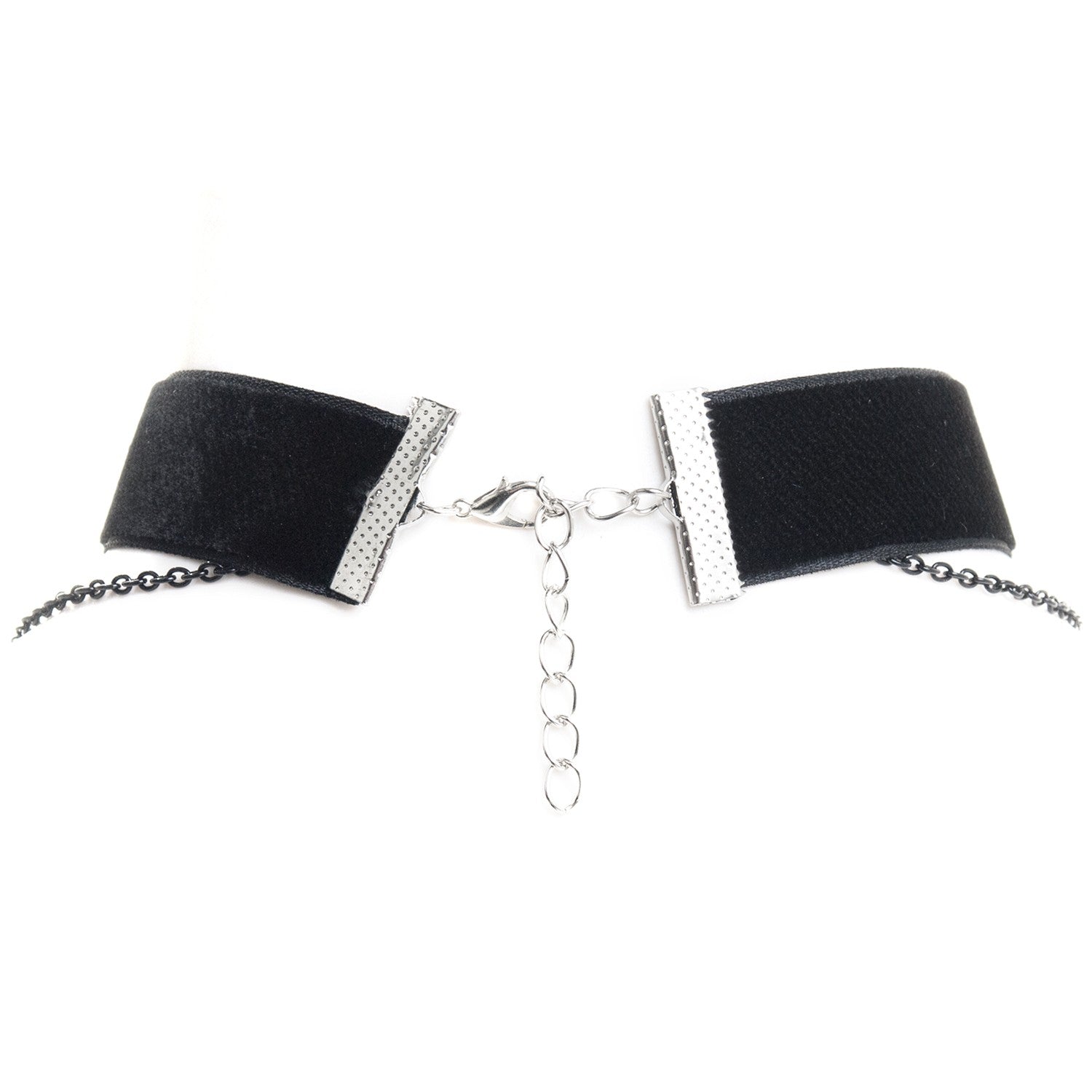 Collar con Colgante en Forma de Péndulo Negro
