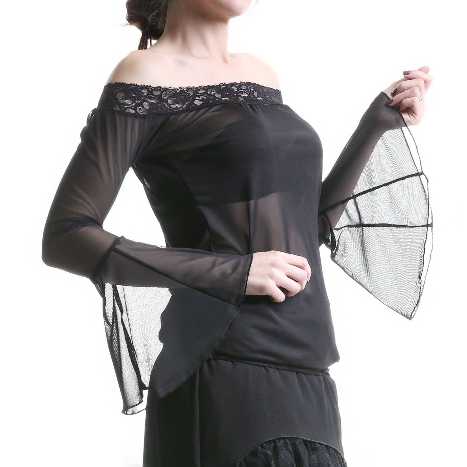 Camiseta Tul Transparente