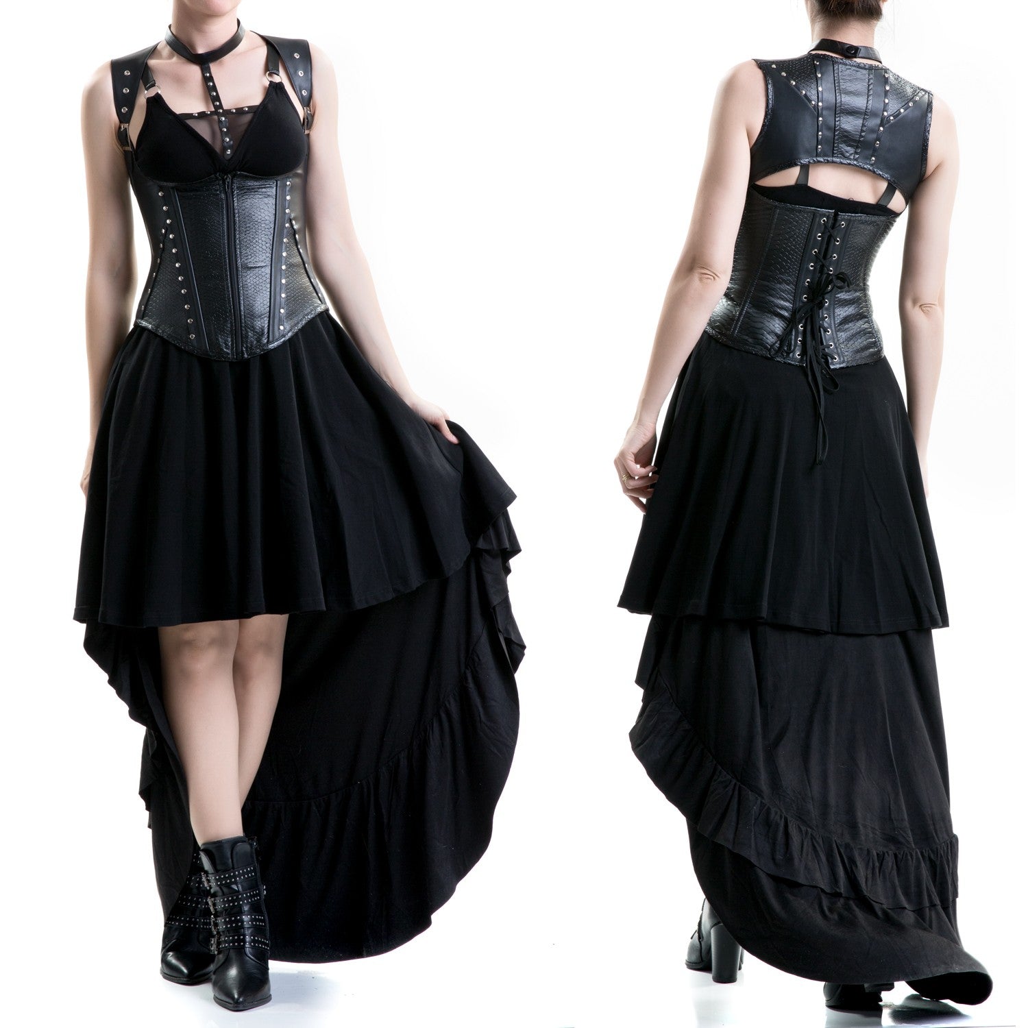 CORSET BAJO PECHO ESTILO PIEL