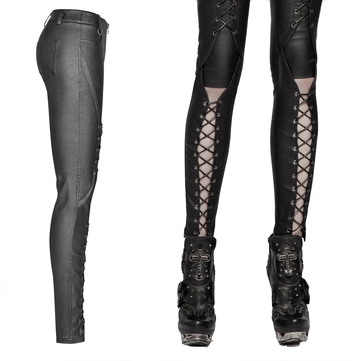 pantalon con cruzados