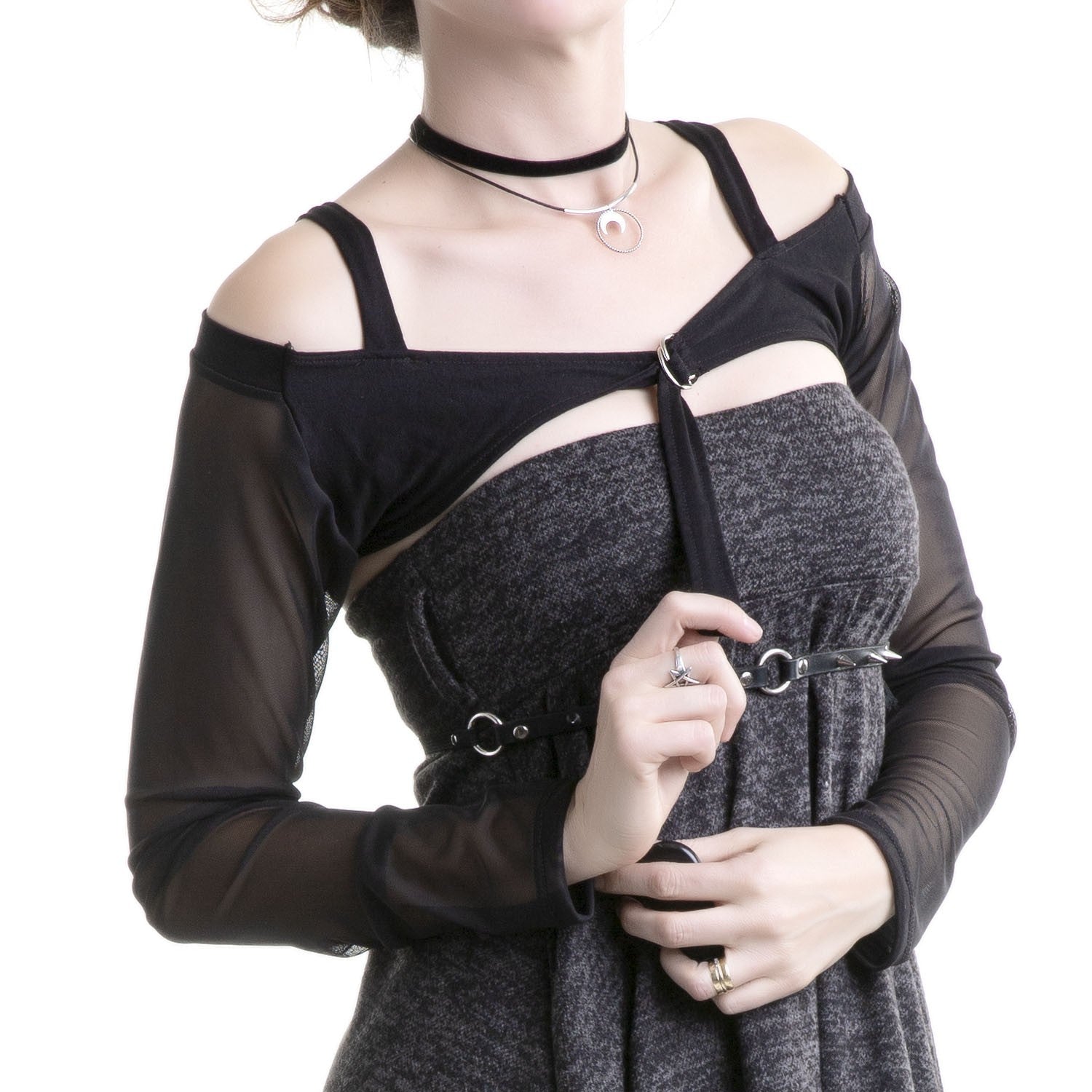 Bolero de Tul con Hebilla