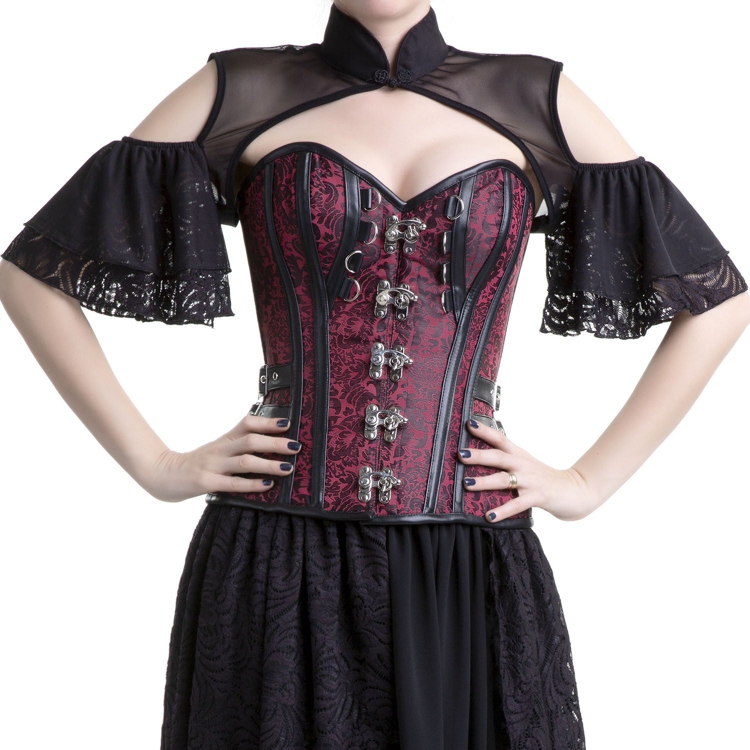Bolero con Tul y Mangas