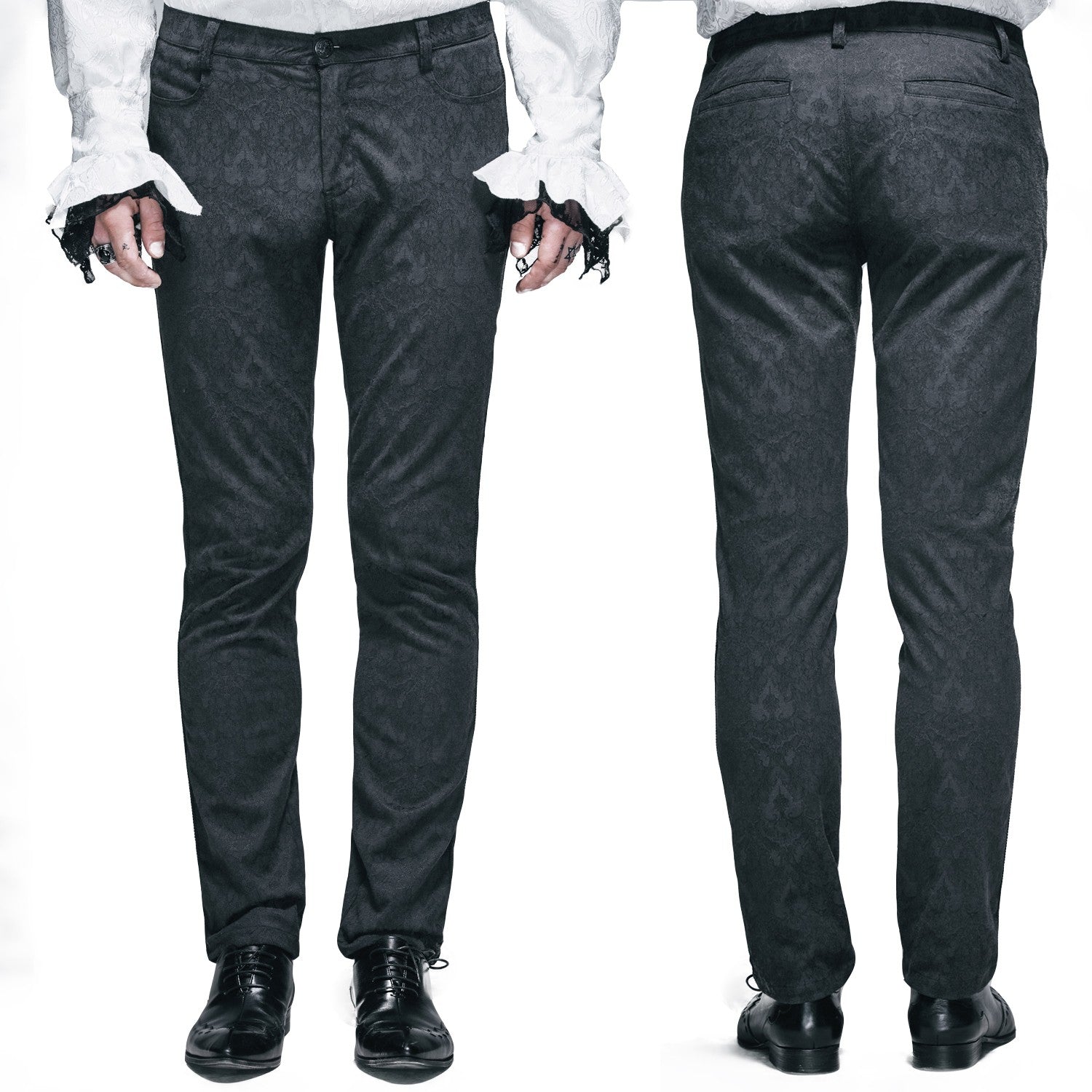PANTALÓN NEGRO HOMBRE