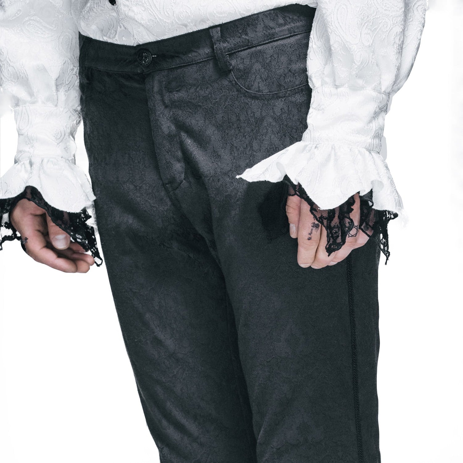 PANTALÓN NEGRO HOMBRE