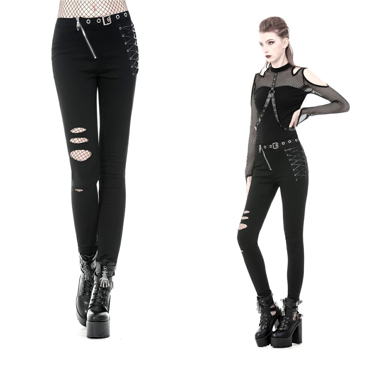 pantalones gotica