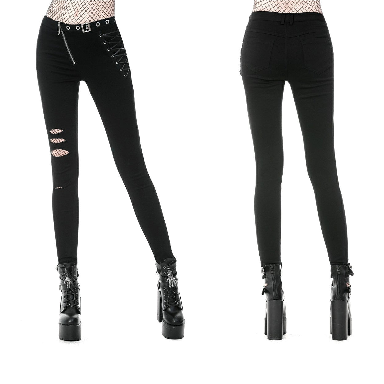 pantalones gotica