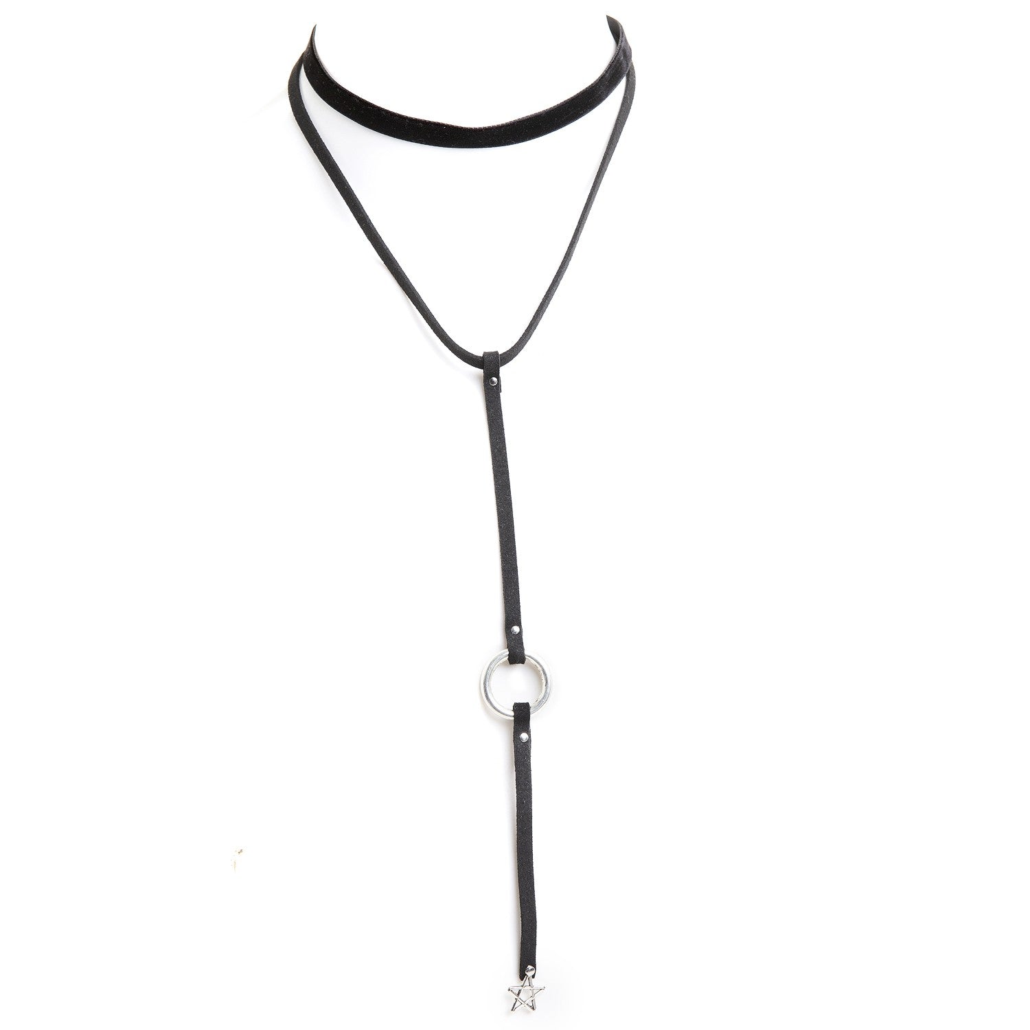 CHOKER ANILLA CON ESTRELLA