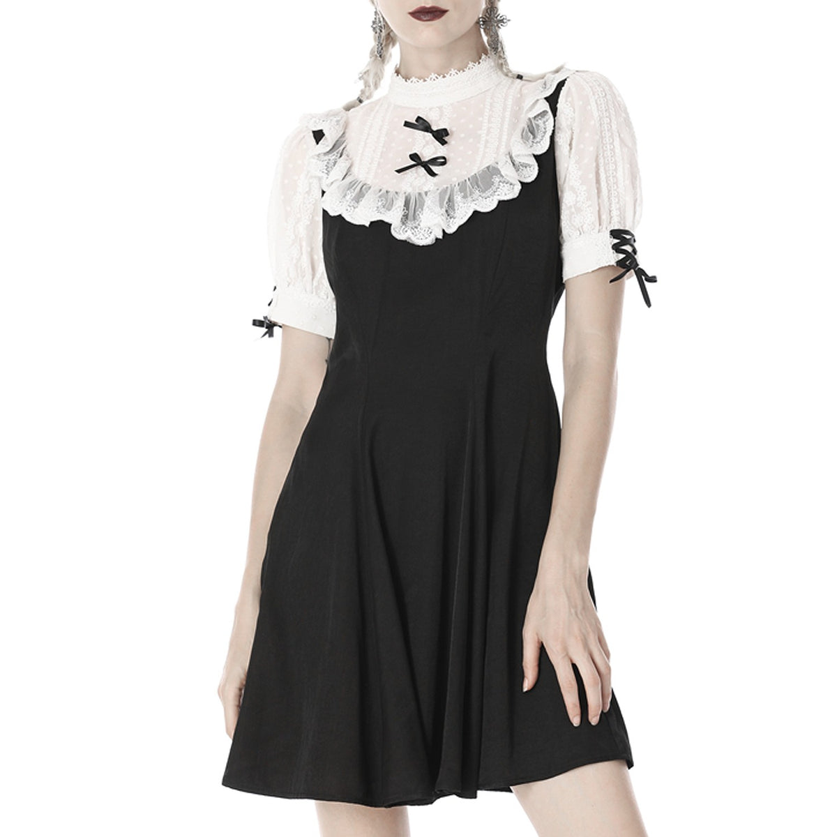 VESTIDO ELEGANTE GOTICO LOLITA