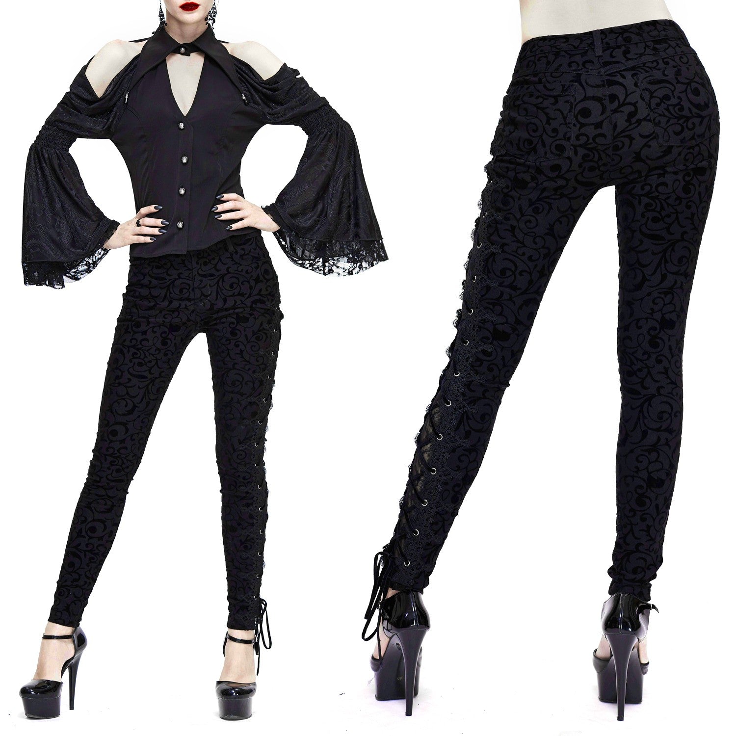 LEGGING CON CRUZADOS EN LOS LATERALES