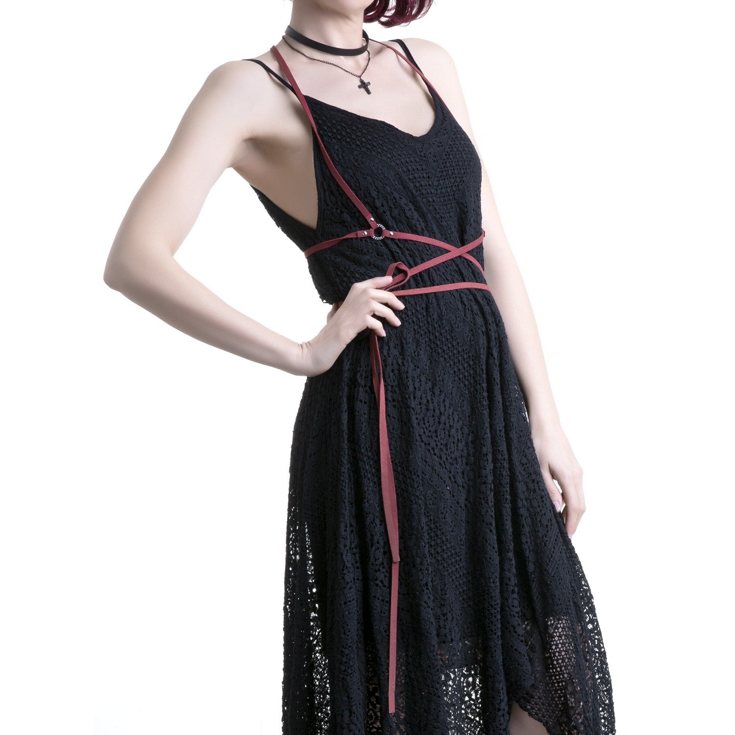 vestido encaje