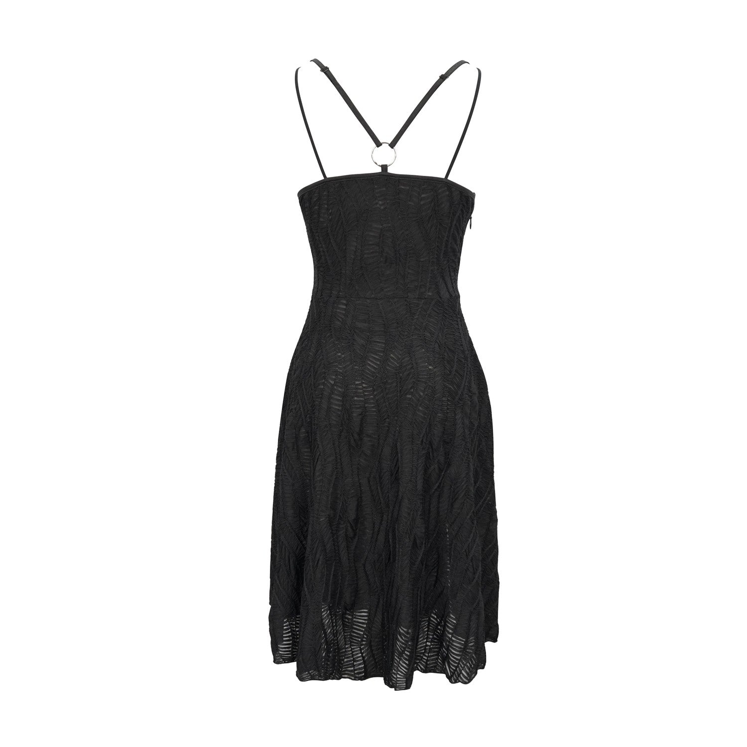 VESTIDO NEGRO GÓTICO