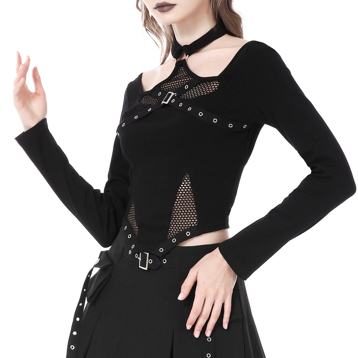 Camiseta con Rejilla