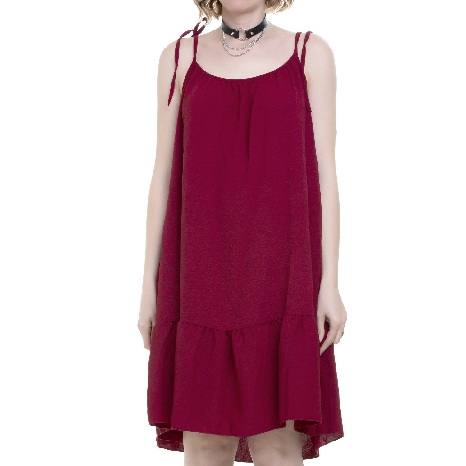Vestido tirantes Rojo