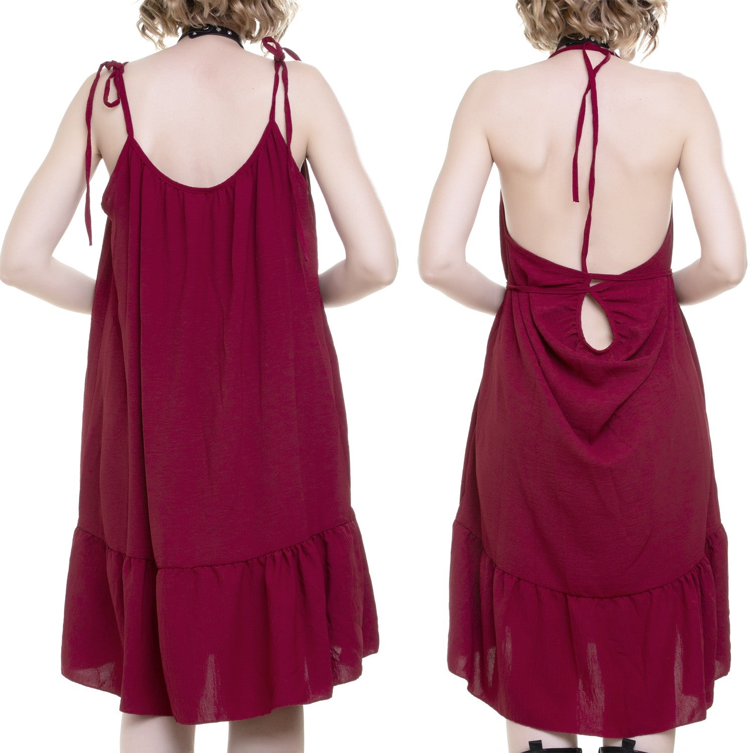 Vestido tirantes Rojo