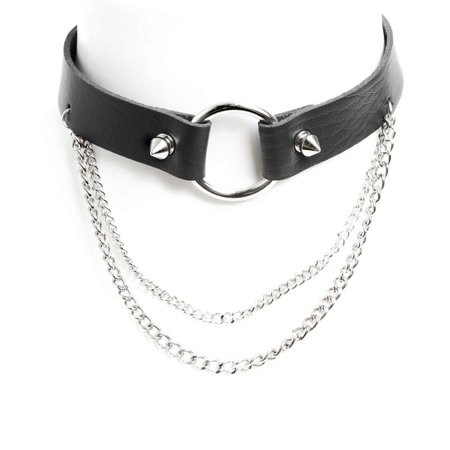 Gargantilla Punk cadenas