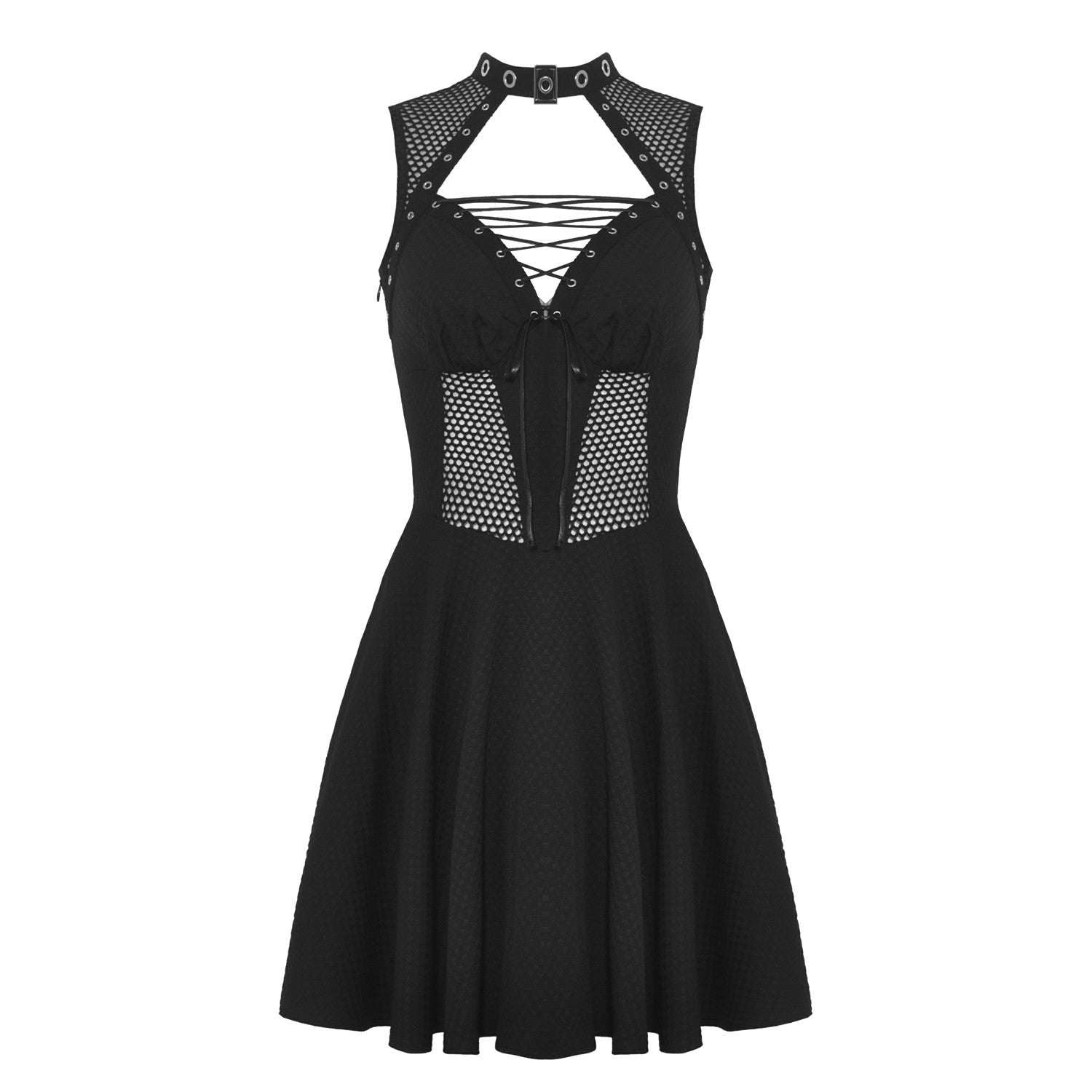 Vestido con Rejilla
