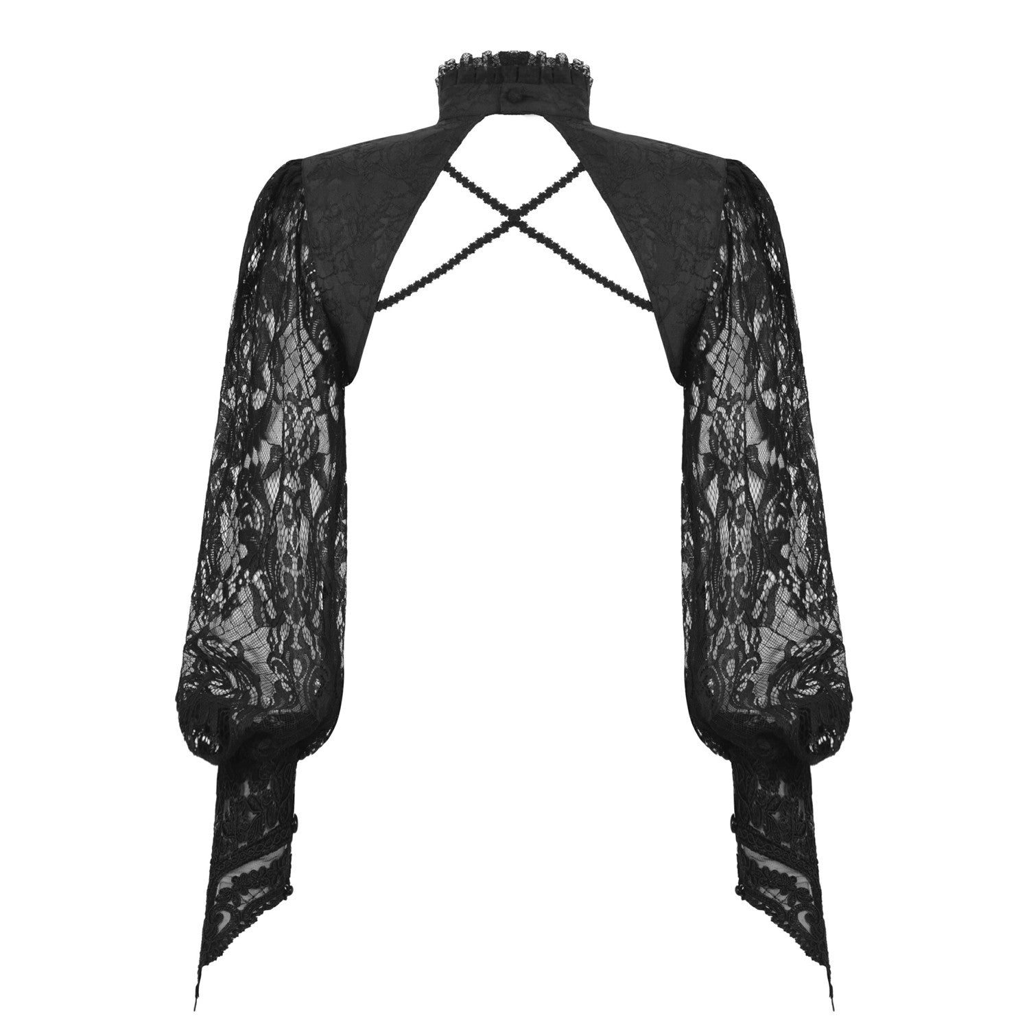 Bolero con Mangas de Encaje
