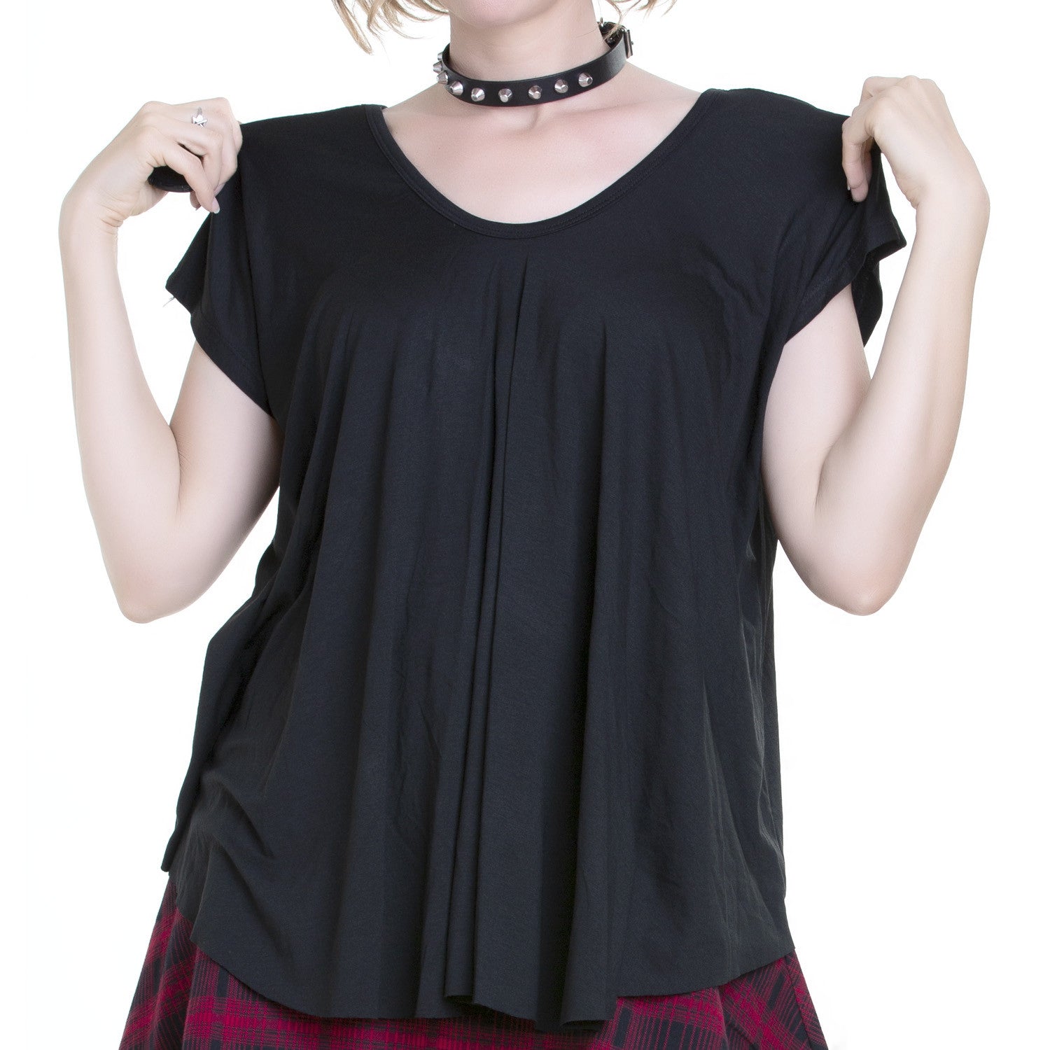Camiseta Ancha con Mangas Cortas