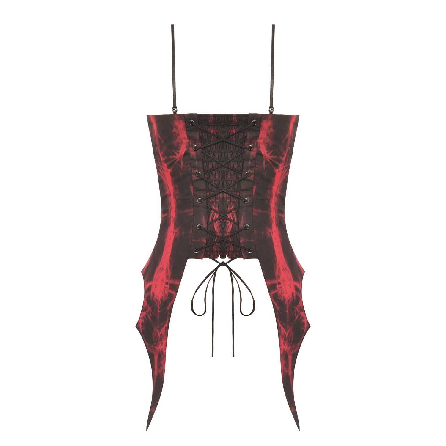 Top Rojo y Negro