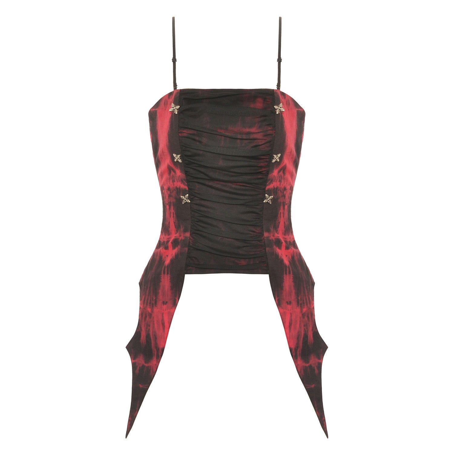 Top Rojo y Negro