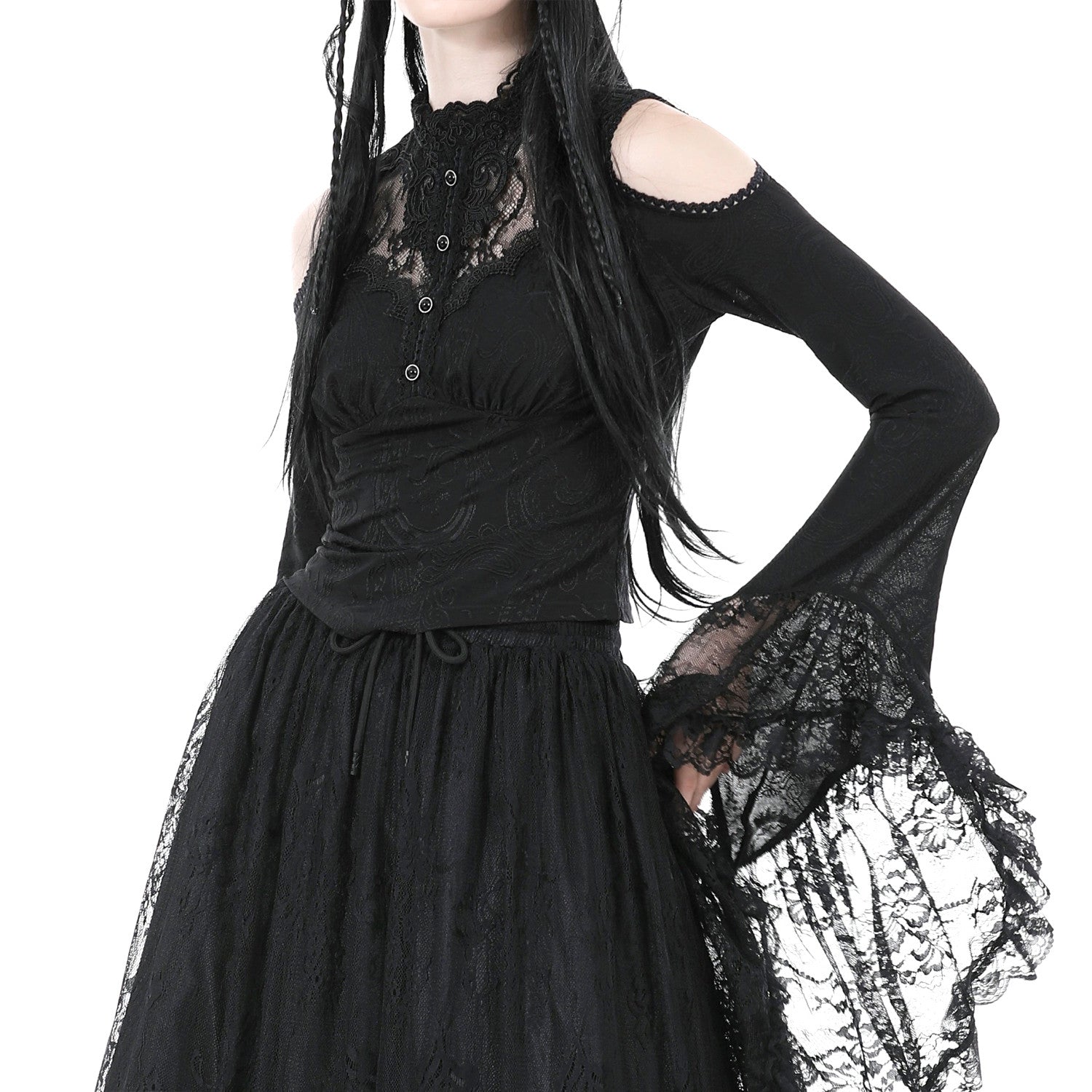 Elegant Lace T-shirt