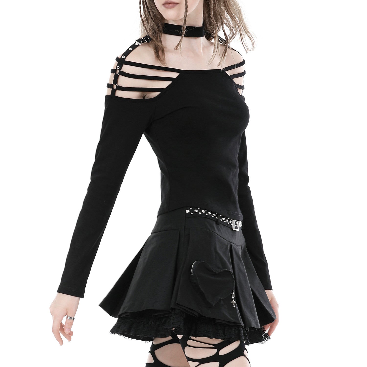 Camiseta con Hebillas
