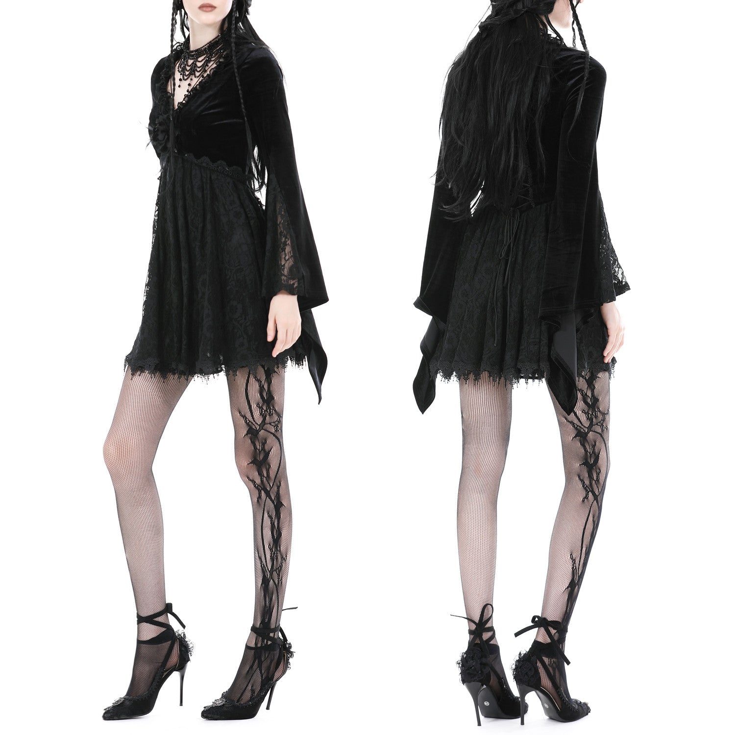 Vestido con Encaje