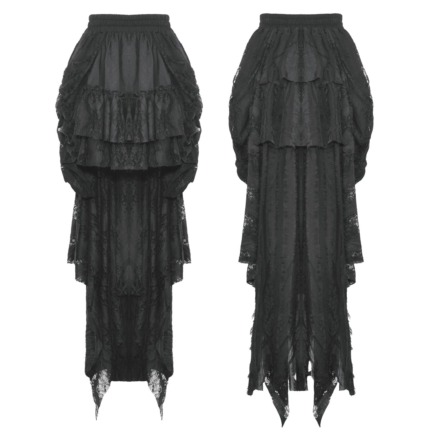 Elegant Skirt with Lace