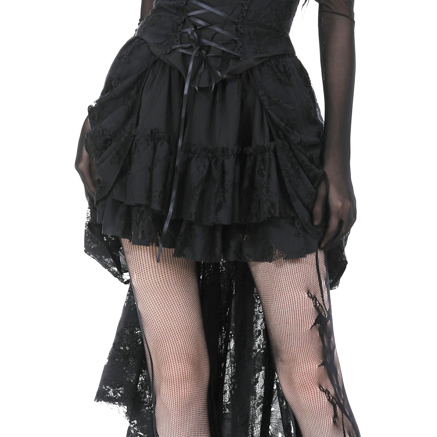 Elegant Skirt with Lace