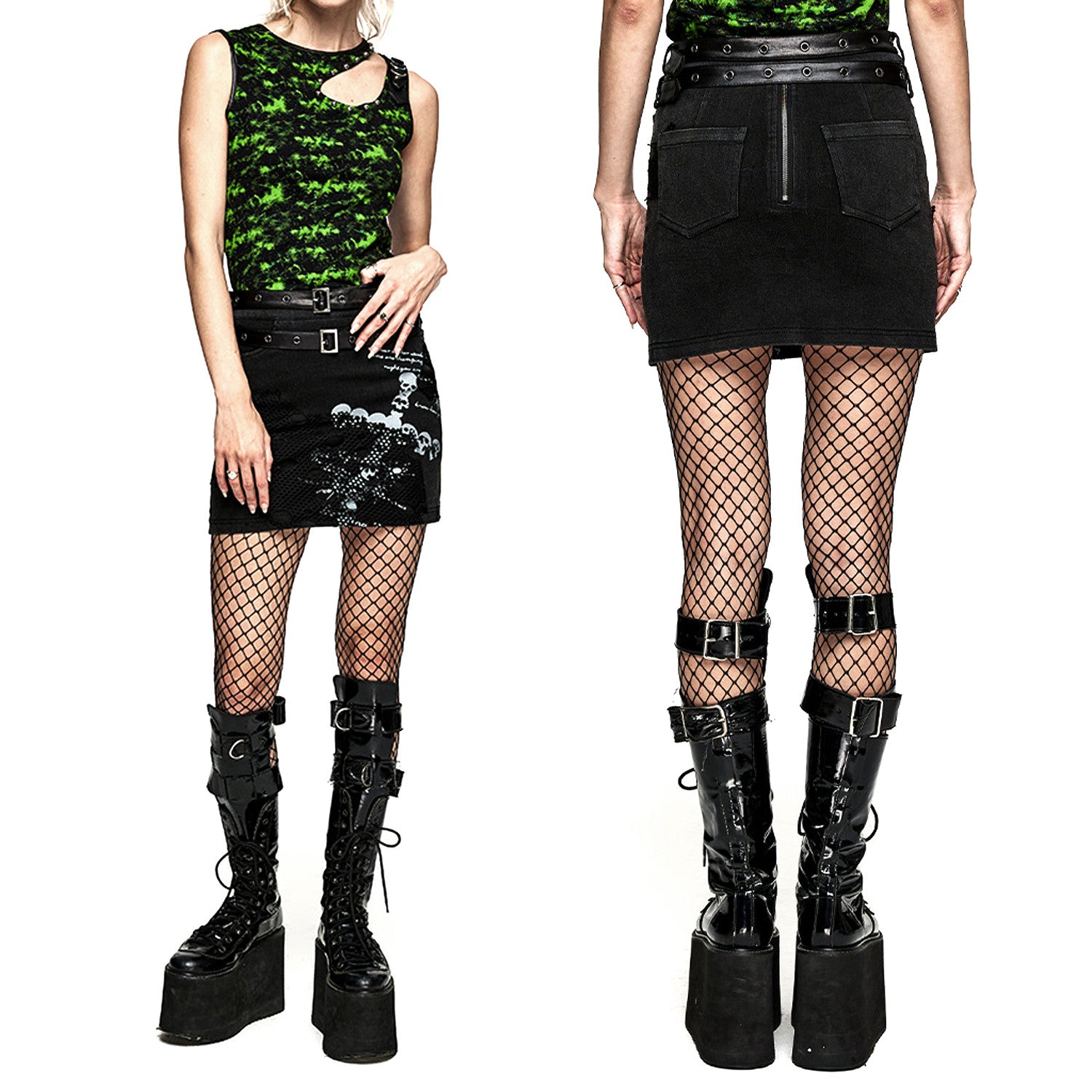 skull skirt
