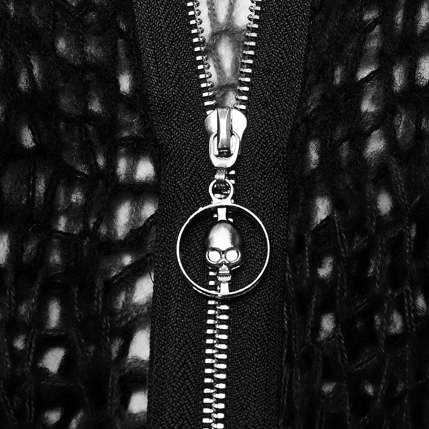 Chaqueta de Punto Negra