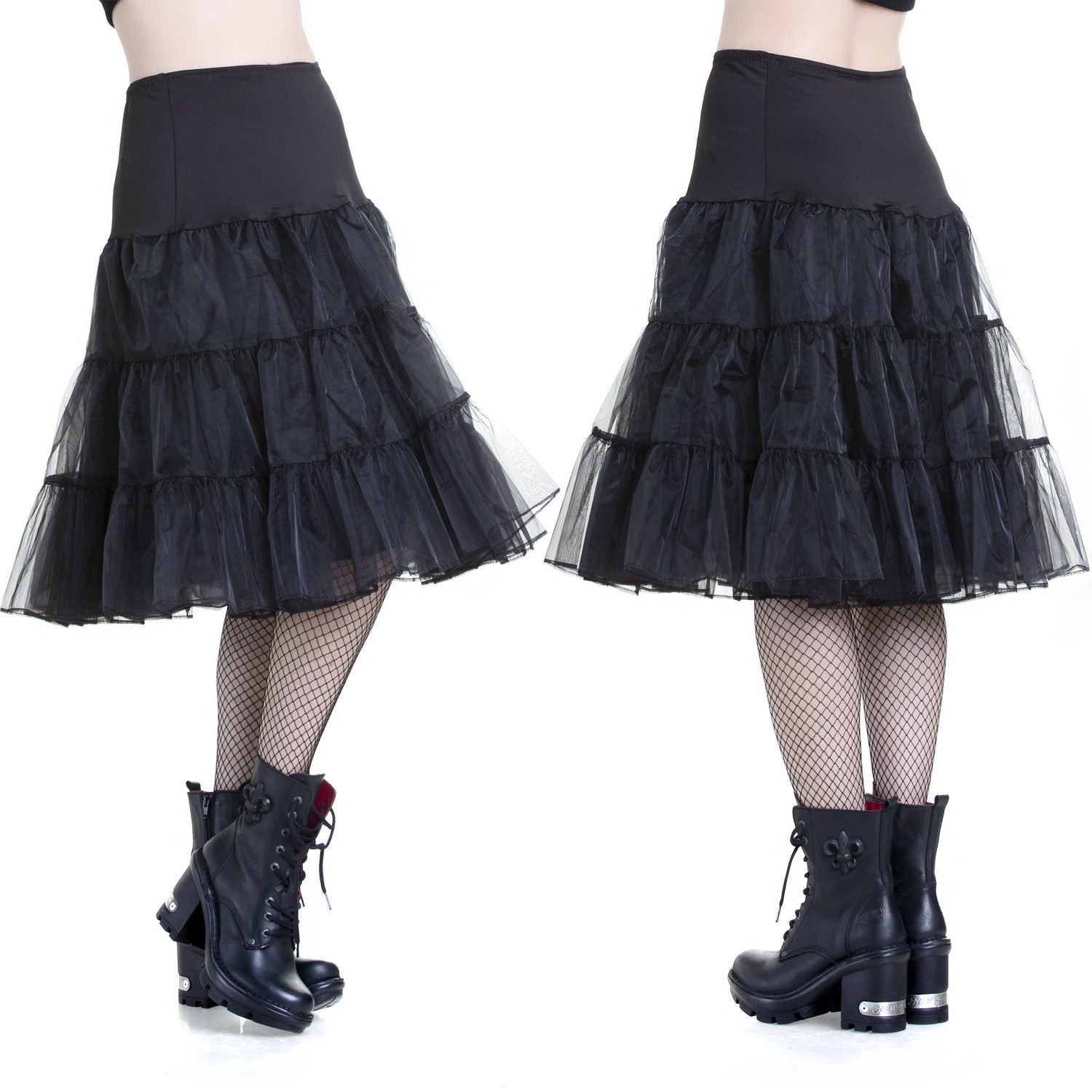 Skirt with Ruffles and Tulle