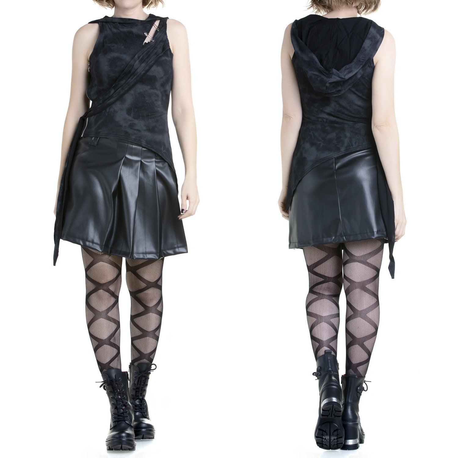 Leatherette Skirt