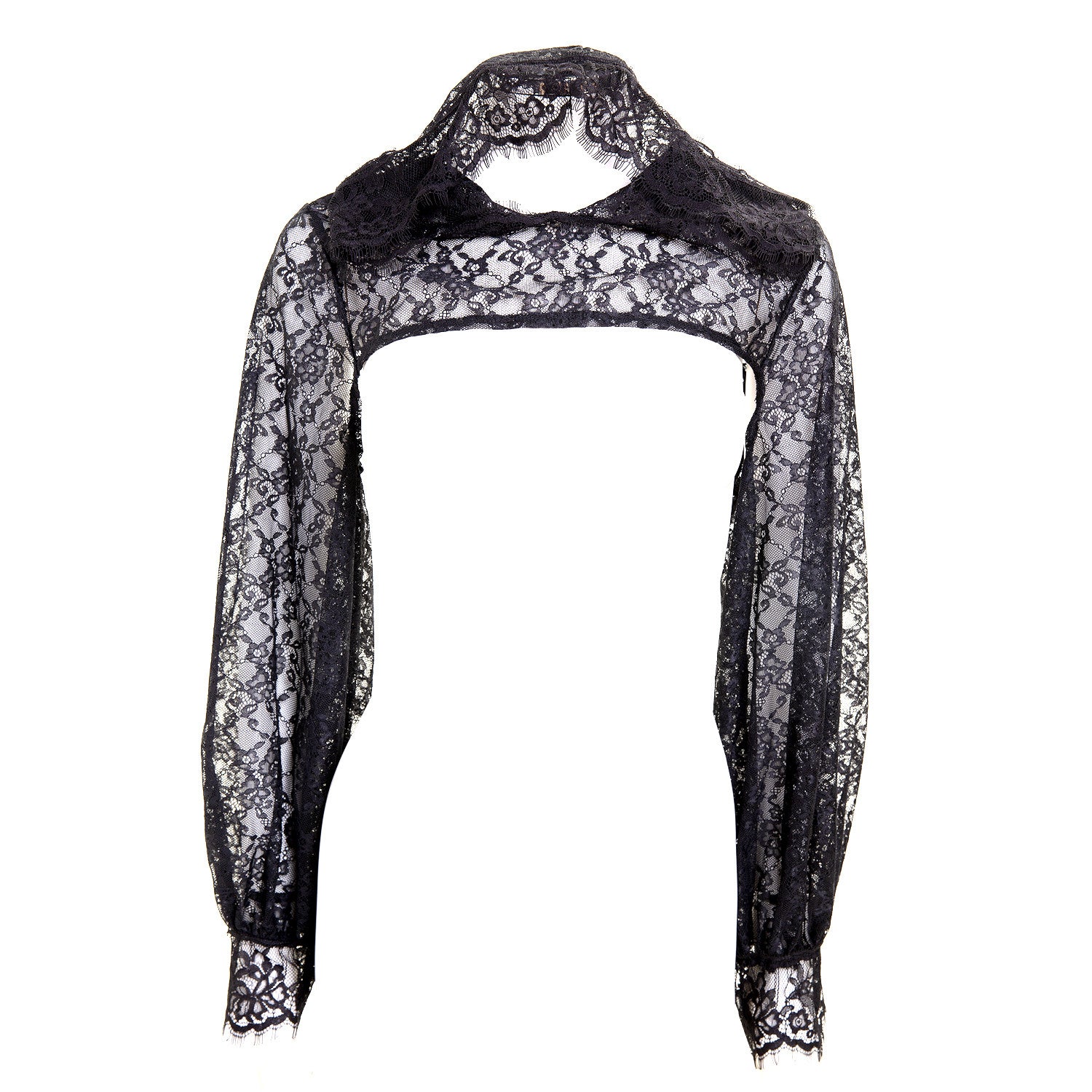 Lace Bolero with Hood
