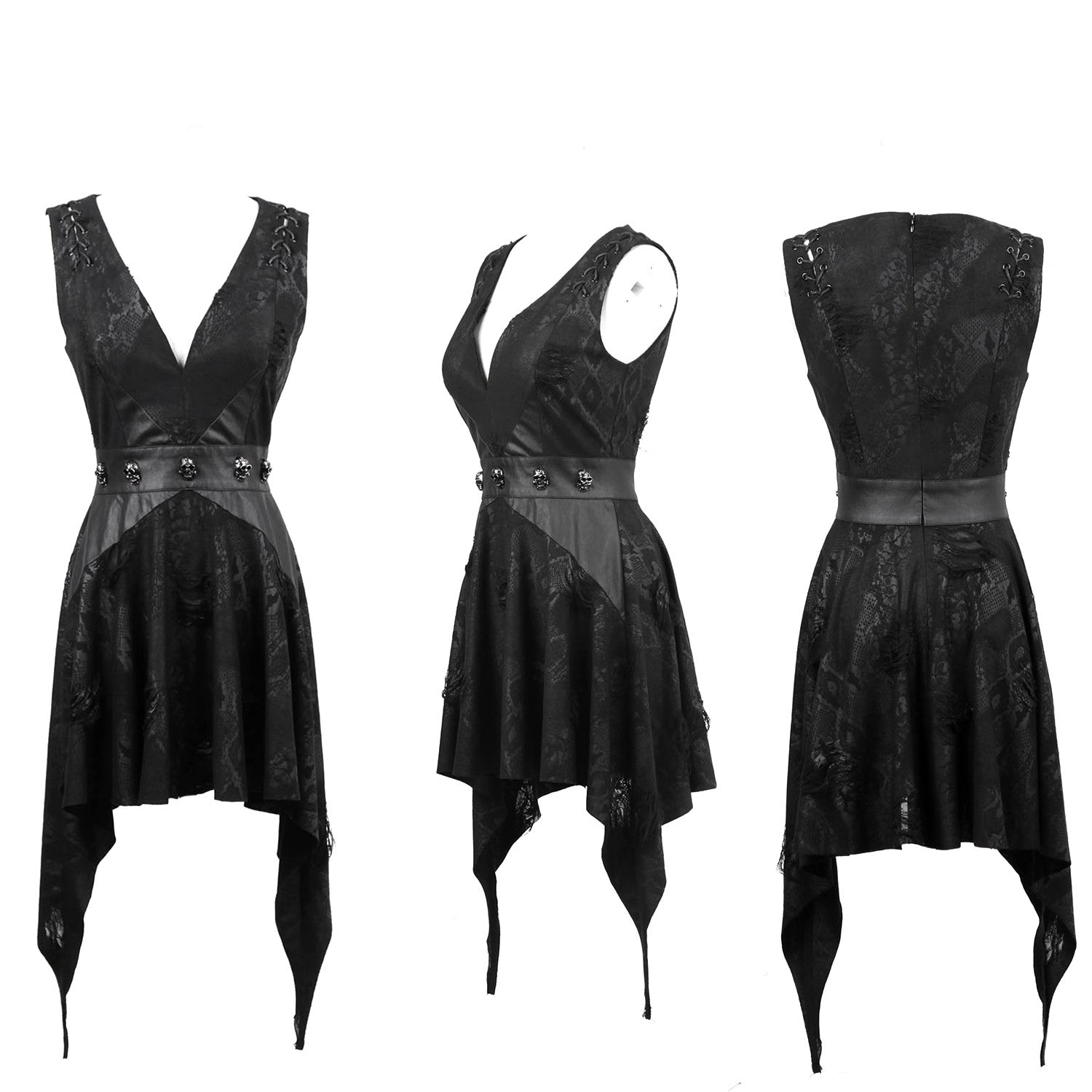 Vestido con Calaveras
