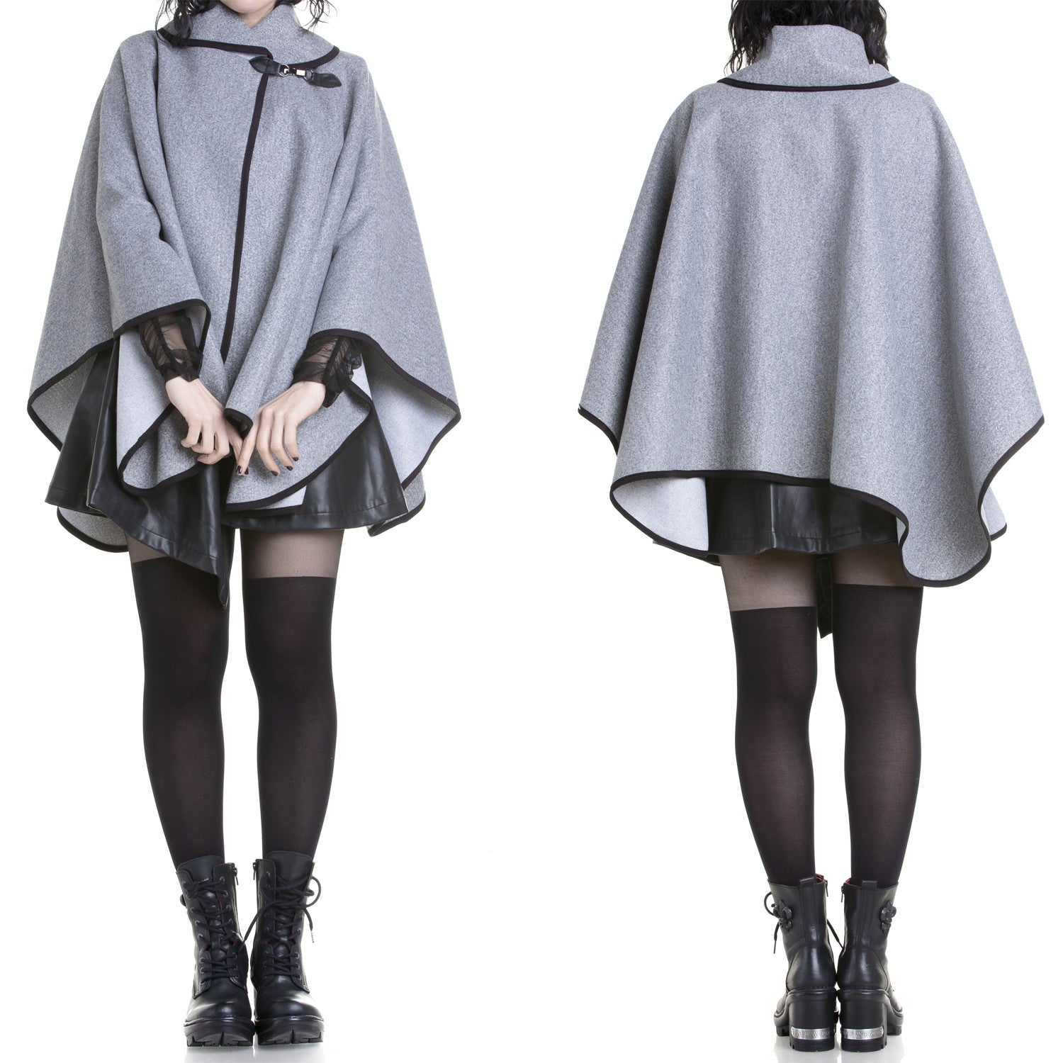 Poncho Gris