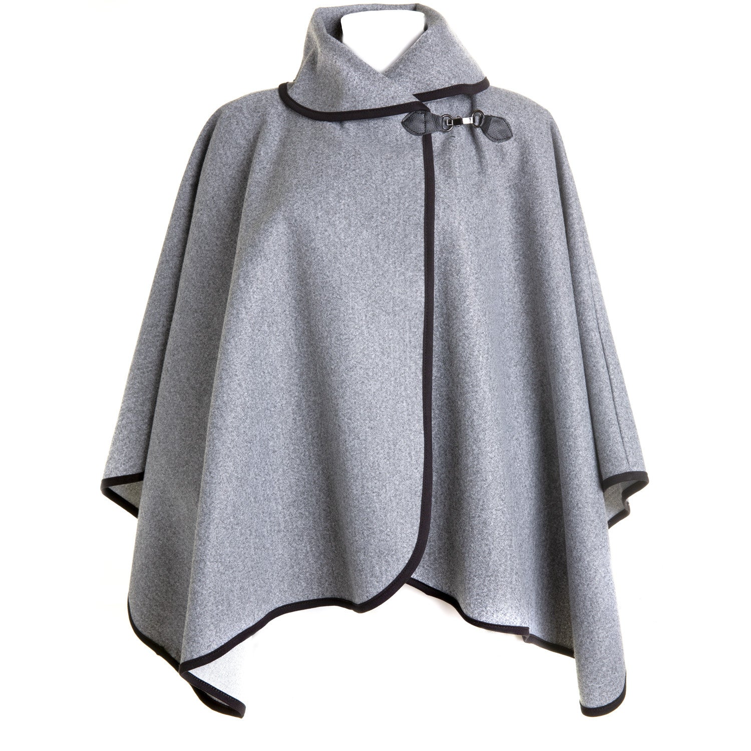 Gray Poncho 